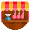 Butcher's shop